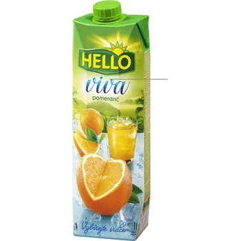 CZ distribuce HELLO Viva Pomeranč 12 x 1 l