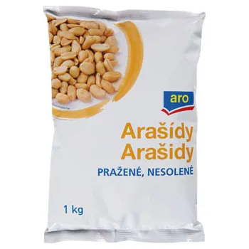 CZ distribuce aro Arašídy pražené nesolené Argentina 1 kg
