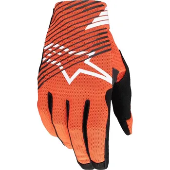 Moto rukavice Motokrosové rukavice Alpinestars Radar Pro oranžové XL