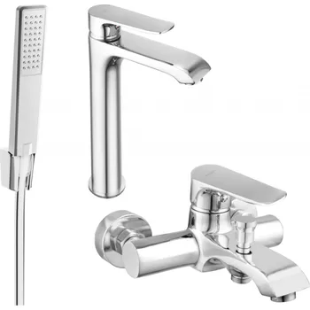 Vodovodní baterie Mexen Pecos R72 vana sada, chrom - 72713R72-00 Bateriové soupravy