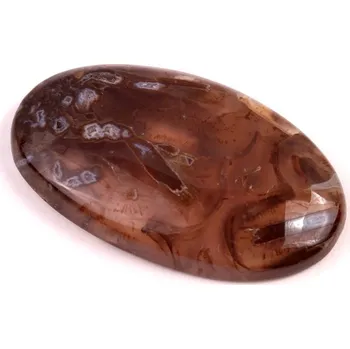 Přírodní kámen Kabošon Turecký Tyčinkový Achát č.6605 (45x26x8mm)