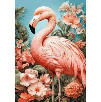 Puzzle Cherry Pazzi puzzle Plameňák 1000 dílků