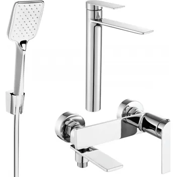 Vodovodní baterie Mexen Zero R62 sada vana, chrom - 71113R62-00 Bateriové soupravy