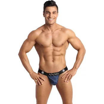 Slipy Pánské slipy otevřené Naval Jock Strap - Anais Barva: modrá, Velikost: M