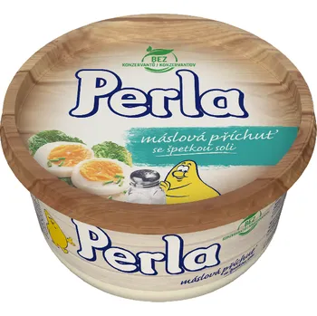 Přisada na vaření a pečení CZ distribuce Perla Máslová příchuť se špetkou soli margarín chlaz. 450 g