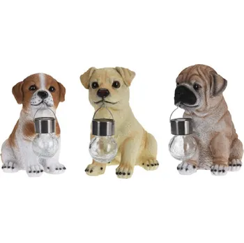 Zahradní dekorace Koop Home Elements Solární dekorace Pes se svítidlem Druh: 3