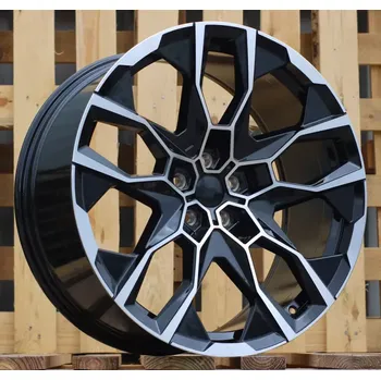 Alu kolo Alu kola Racing Line I5592, 21x9.5 5x112 ET36, černá + leštění (zátěžová) vhodné pro BMW X7 (od 2018)