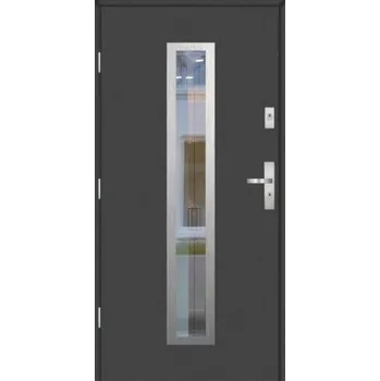 Vchodové dveře KMT Vchodové dveře KMT 90 SUPERTHERM Silver 11s1