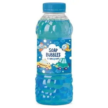 Bublifuk Náplň do bublifuku s motivem vozidel 450 ml