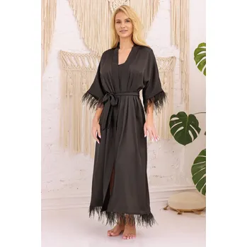 Dámský župan Dlouhý župan model 218886 Kalimo XXL