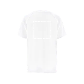 THC MOVE KIDS WH. Dětské tričko 100 Zadní část, 200 x 200 Transfer, 1 barva