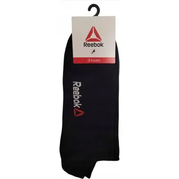 Pánské ponožky Reebok Ponožky s nízkým střihem, černá, velikost 43-45