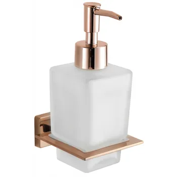 Dávkovač mýdla Mexen Arno dávkovač na mýdlo, růžové zlato - 70207388-60 Dávkovače tekutého mýdla