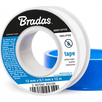 Teflonová páska Bradas 12 mm x 0,1 mm x 12 m