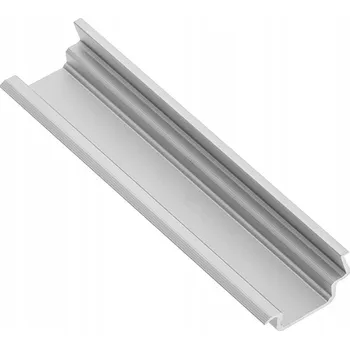 LED osvětlení Profil GTV Glax Standard pro LED pásek bez krytu 2 m hliníkový