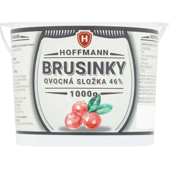 Konzervované ovoce CZ distribuce HOFFMANN Brusinky 1 kg
