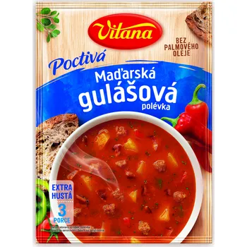 CZ distribuce Vitana Poctivá polévka maďarská gulášová 120 g