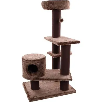 Flamingo Škrabadlo strom Khan Brown