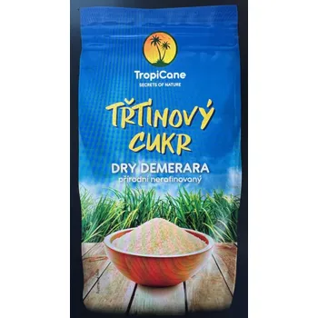 Přisada na vaření a pečení CZ distribuce CASSONADE TropiCane Dry Demerara cukr 1 kg