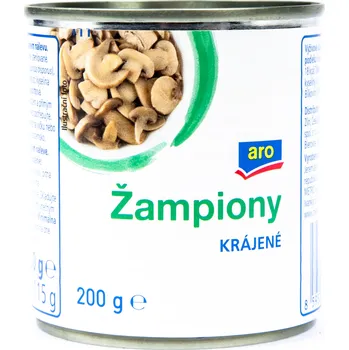 CZ distribuce aro Žampiony krájené 212 ml