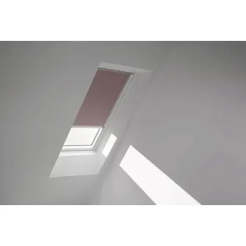 Roleta Zatemňovací roleta na střešní okno VELUX na solární pohon DSL SK10 4578K hnědá