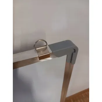 Kancelářský nábytek TABULE Sucho-stíratelná Magnetická 90 x 120 cm v HLINÍKOVÉM Rámu Tabule