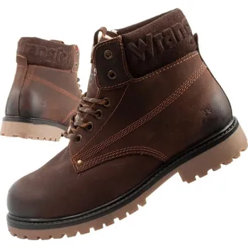 Pánské tenisky Wrangler Arch pánské boty sable boots smart leather dark brown 45