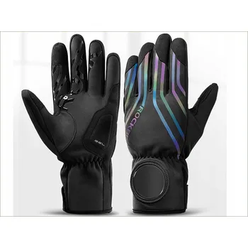 Cyklistické rukavice ROCKBROS Zimní cyklistické rukavice Dotykový displej L