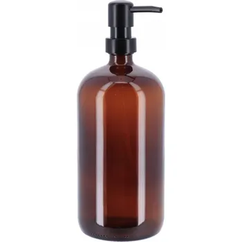 Obraz Ruční dávkovač mýdla stojící TENDANCE 1000 ml béžový, černý