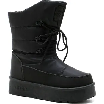 Dámská zimní obuv SNĚHULE zimní boty dámské kozačky BIG STAR OO274884 ZATEPLENÉ černé 36