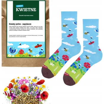 Pánské oblečení Barevné Bavlněné Pánské Ponožky velikost 41-46 ZOOKSY Ponožky s Hmyzem