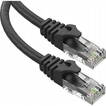 Síťový kabel Patchcord LTC U/UTP 6 RJ45 / RJ45 5 m černý