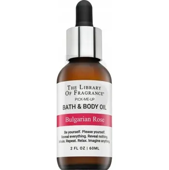 Unisex parfém The Library Of Fragrance Bulgarian Rose tělový olej unisex 60 ml