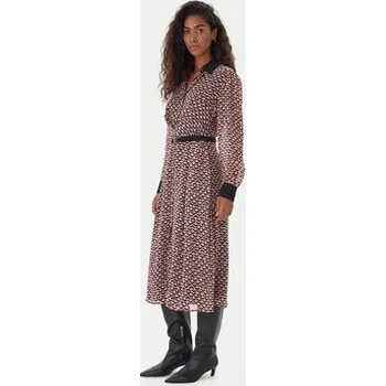 Dámské šaty Liu Jo Každodenní šaty MF5066 TS116 Béžová Regular Fit 40