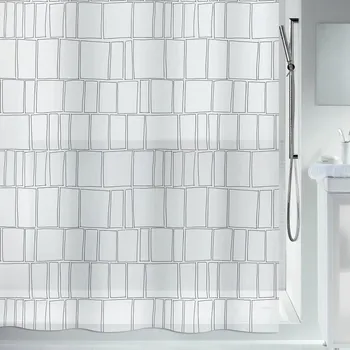 Prostěradlo Závěs vinylový Spirella 180 x 200 cm