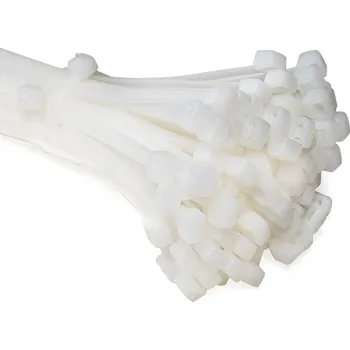 Stahovací páska Stahovací pásky 400x7,6mm 100 ks ERKO stahovací pásky