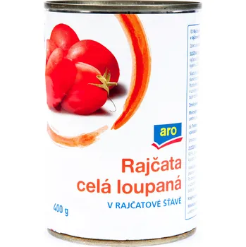 CZ distribuce aro Rajčata celá loupaná 400 g