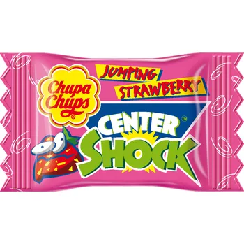 Bonbon CZ distribuce Center Shock žvýkačky jahoda 100 x 4 g