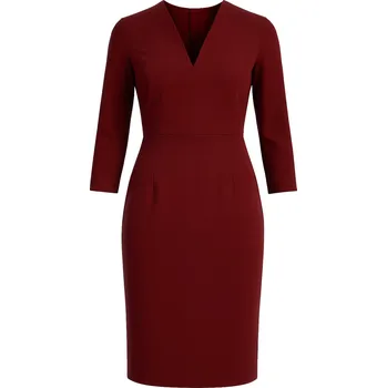 Dámské šaty Zocha Dámské pouzdrové šaty Z062 Z062_bordo M