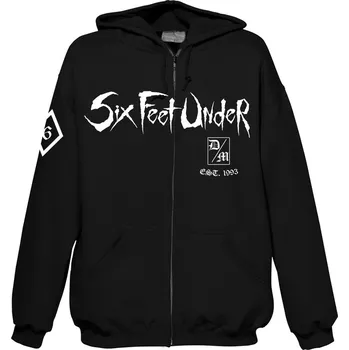 Pánská mikina mikina s kapucí pánské Six Feet Under - Death Metal - ART WORX - 088096-001 - M