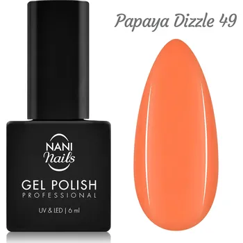 Přípravek na nehty NANI gel lak 6 ml - Papaya Dizzle