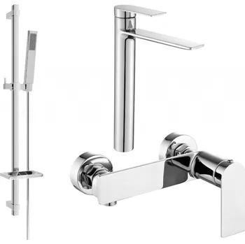 Vodovodní baterie Mexen Zero DQ02 sprchová sada, chrom - 71114DQ02-00 Bateriové soupravy