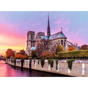 Puzzle Ravensburger puzzle Notre Dame 1500 dílků