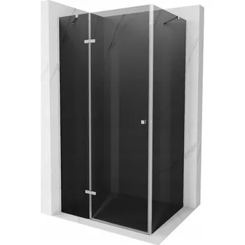 Mexen Roma sprchový kout otevíratelný 70 x 100 cm, grafit, chrom - 854-070-100-01-40 Sprchové kouty