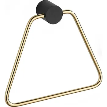 Držák na ručník Mexen Aron věšák na ručník, černý/zlatý - 7088132-57 Věšáky a police na ručníky