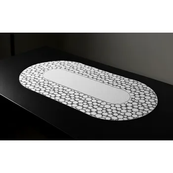 ubrus Žakárový ubrus - běhoun MARLEN různé rozměry bílá MyBestHome Rozměr: 100x50 cm