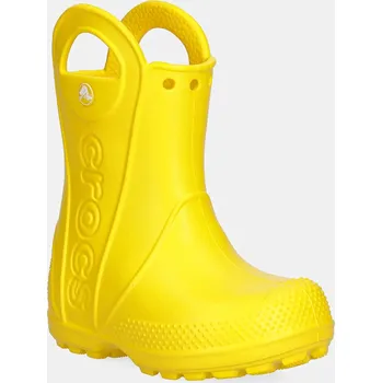 Chlapecká obuv Holínky Crocs HANDLE IT RAIN BOOT KIDS 211056.CROCS.HANDLE.IT. žlutá 11X, EUR 24/25