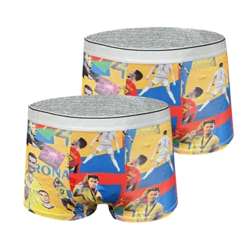 PeSaiL Chlapecké boxerky s potiskem fotbalisty - Portugalsko - Cristiano Ronaldo CR7 (2ks/Balení) Velikost: 14 let ( vel.158)