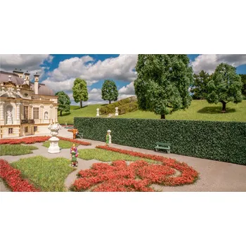 Modelová železnice živý plot vysoký tmavě zelený 2ks Noch 21520