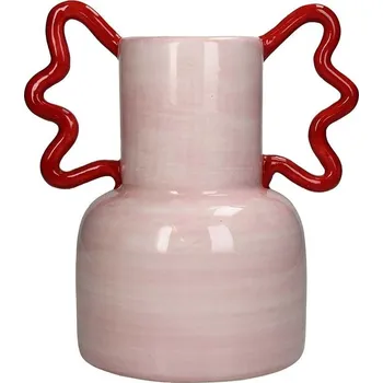 Váza Dekorativní váza home & lifestyle KAL.4315 růžová 30X